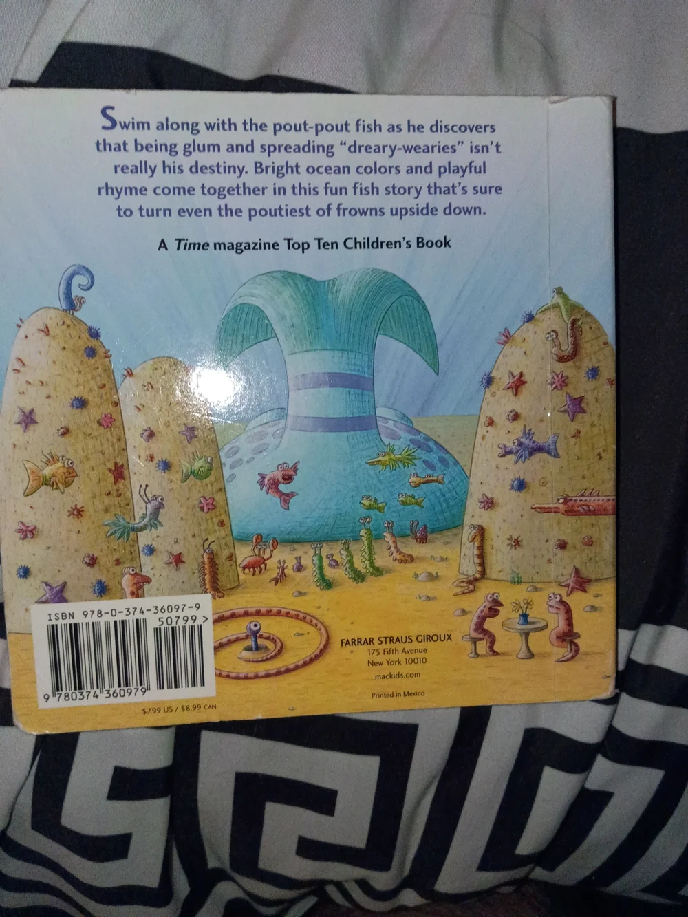The Pout-Pout Fish Children's Book - Blue